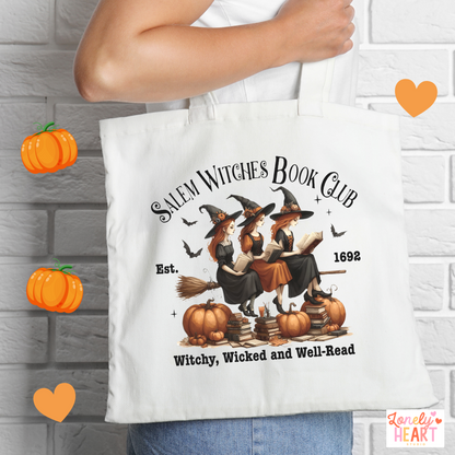 Halloween themed Tote Bags - 15 fun Designs to choose from
