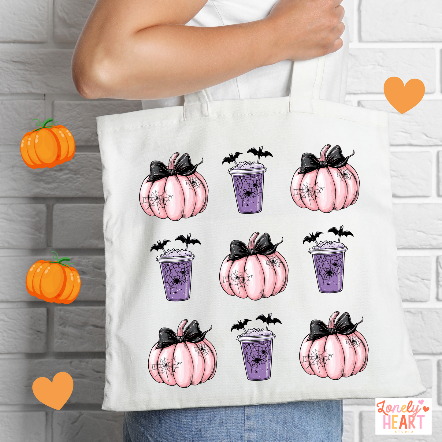 Halloween themed Tote Bags - 15 fun Designs to choose from