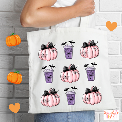 Halloween themed Tote Bags - 15 fun Designs to choose from